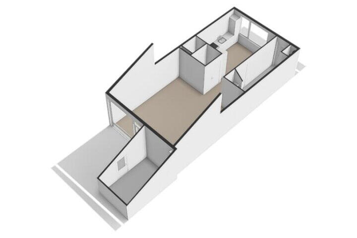 Plattegrond – Oosterlengte 16, Amsterdam