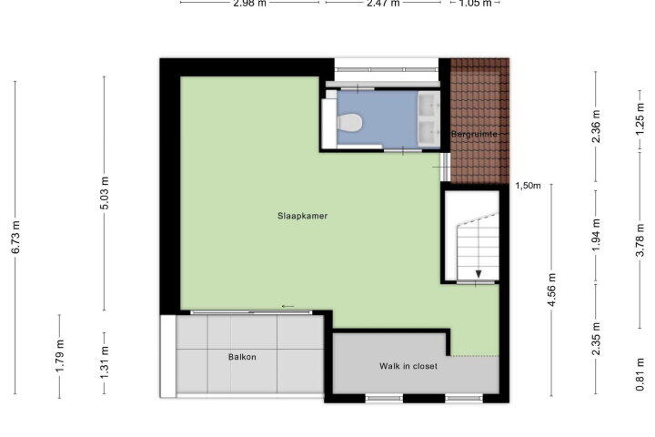 Plattegrond – Oostermoer 19, Lelystad