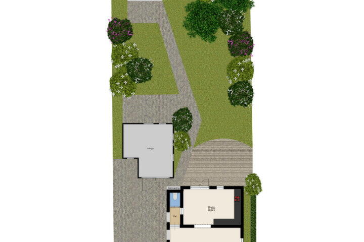 Plattegrond – Oostermoer 35, Assen