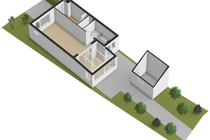 Plattegrond – Oosterscheldestraat 151, Middelburg