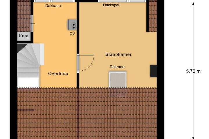 Plattegrond – Oosterscheldestraat 151, Middelburg