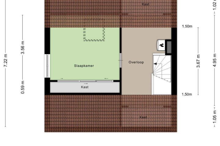 Plattegrond – Oosterweg 30, Wijchen