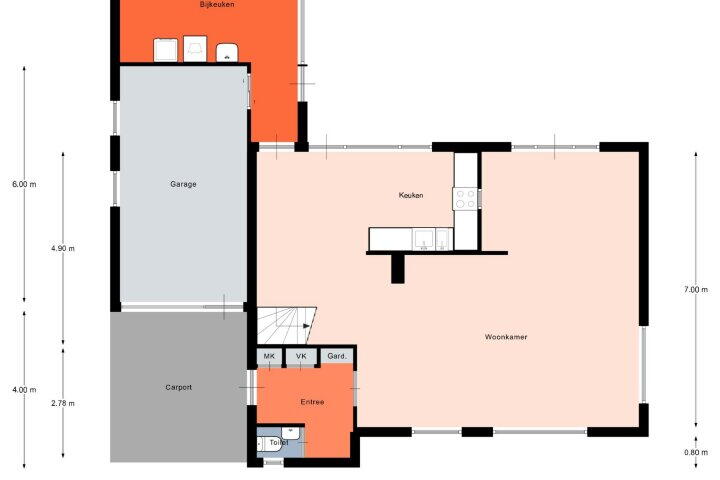 Plan – Oosterzoom 10, Peize
