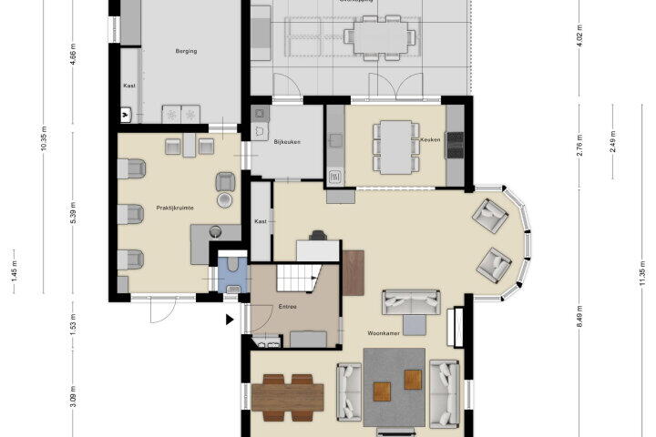 Plan – Oostmoer 34, Nispen