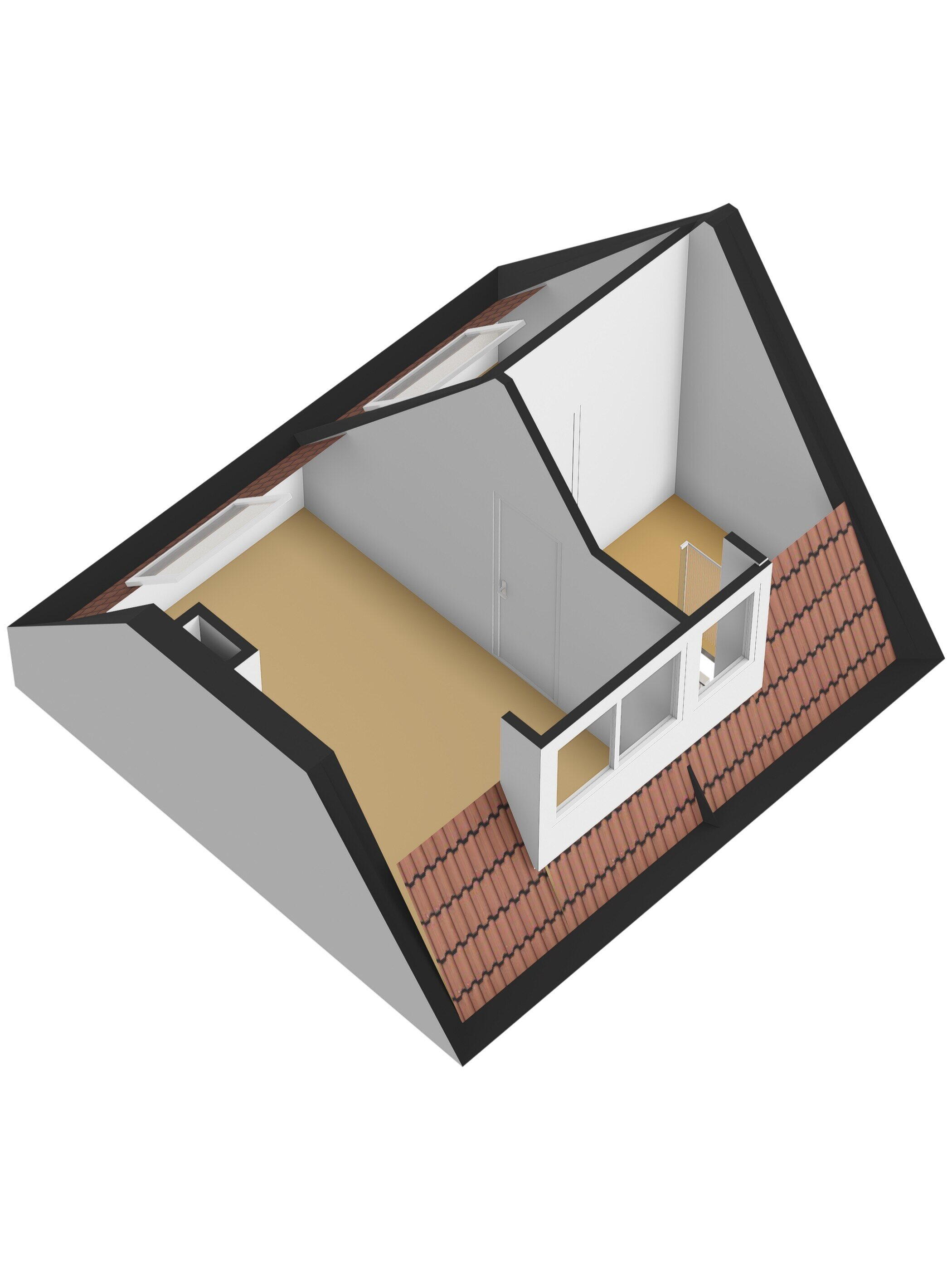 Plattegrond 4 - Ooststraat 34, Kortgene