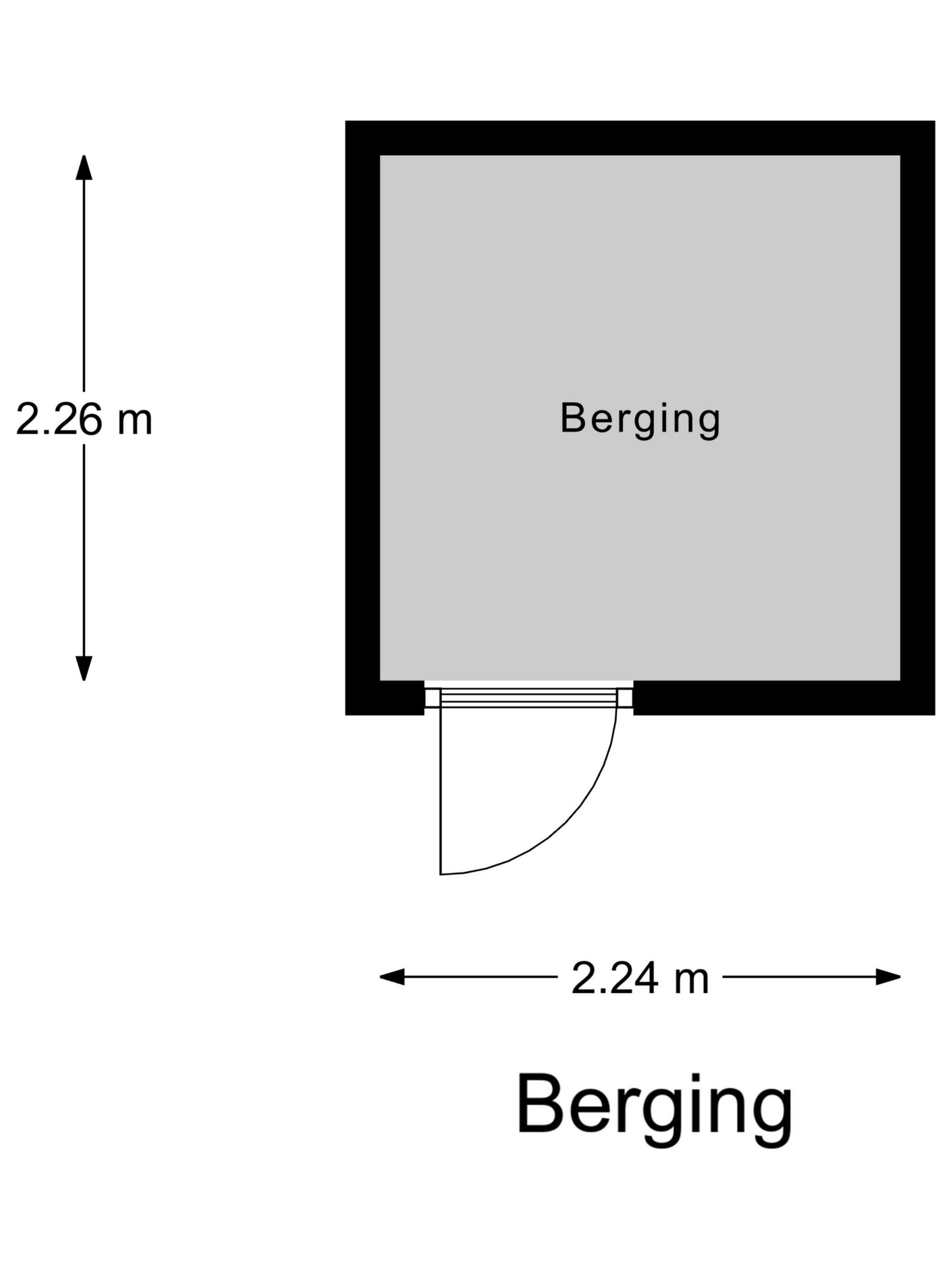 Plattegrond 5 - Ooststraat 34, Kortgene