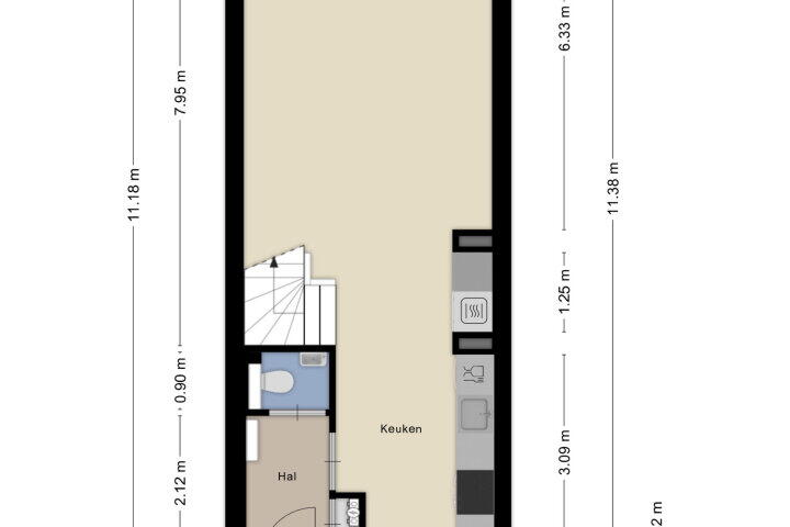 Plattegrond – Opperman 82, Wijchen