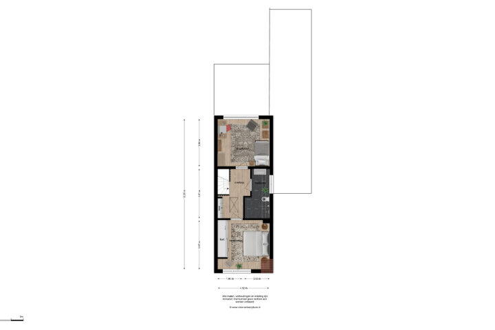Plattegrond – Oranjeboomstraat 249, Breda