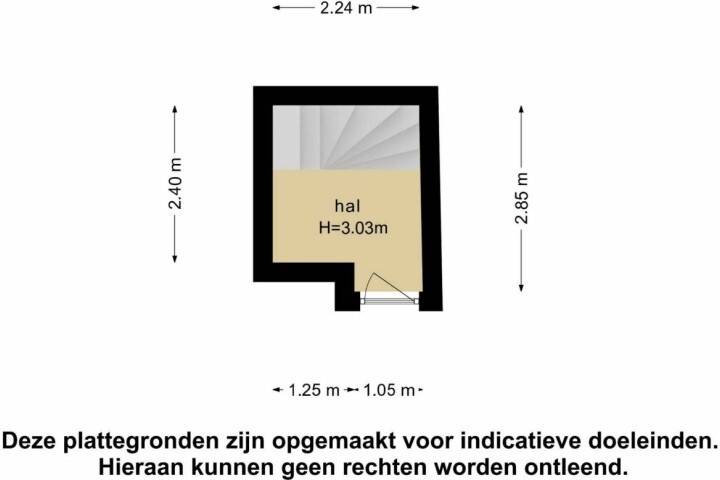 Plattegrond – Oranjestraat 7 M, Velp