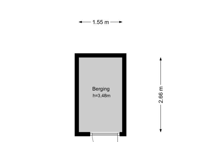 Plattegrond – Ottho Heldringstraat 202 E, Amsterdam