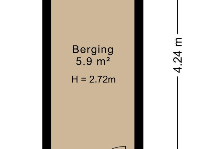 Plattegrond – Otto Verdoornplaats 66, Rotterdam