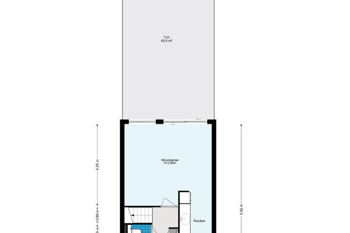 Plattegrond – Oturia 9, Amsterdam
