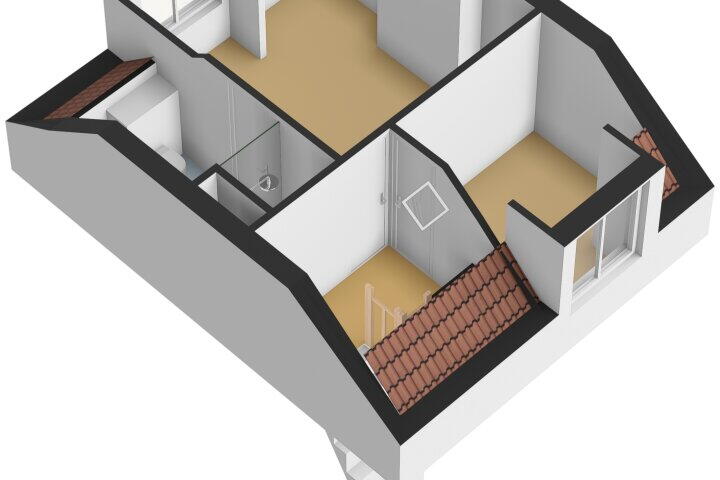 Plattegrond – Oud Arnemuidsvoetpad 3, Middelburg