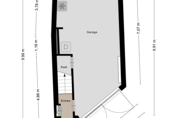 Plattegrond – Oude Klarendalseweg 1, Arnhem