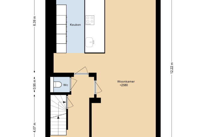 Plattegrond – Oude Lindestraat 23, Heerlen