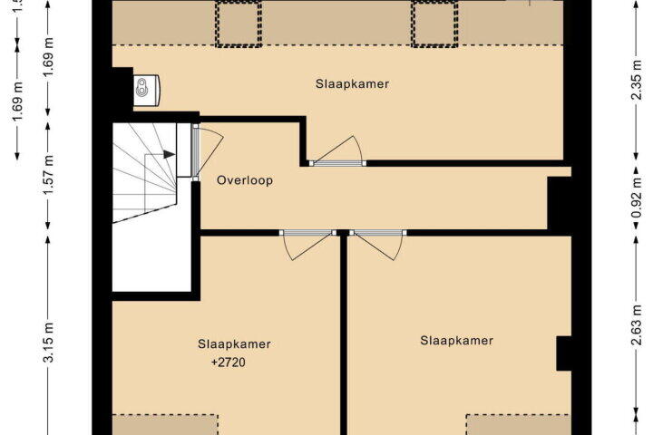 Plattegrond – Oude Lindestraat 23, Heerlen