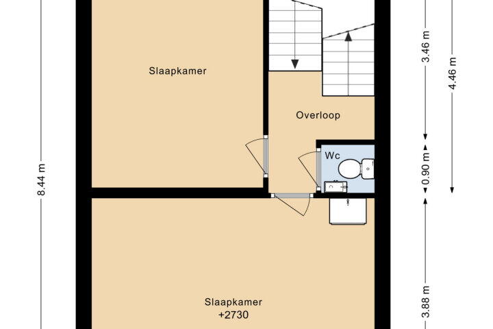 Plattegrond – Oude Schachtstraat 30, Kerkrade