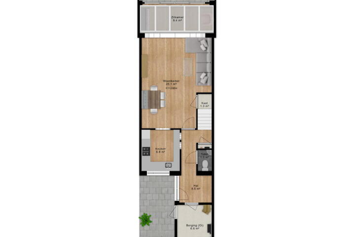 Plan – Oudeveen 66, Veenendaal