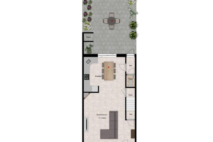 Plan – Oudeveen 174, Veenendaal