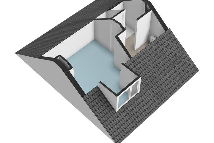 Plattegrond – Oud Mijl 6, Amstelveen
