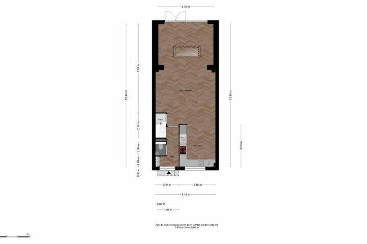 Plattegrond – Overkroetenlaan 52, Breda