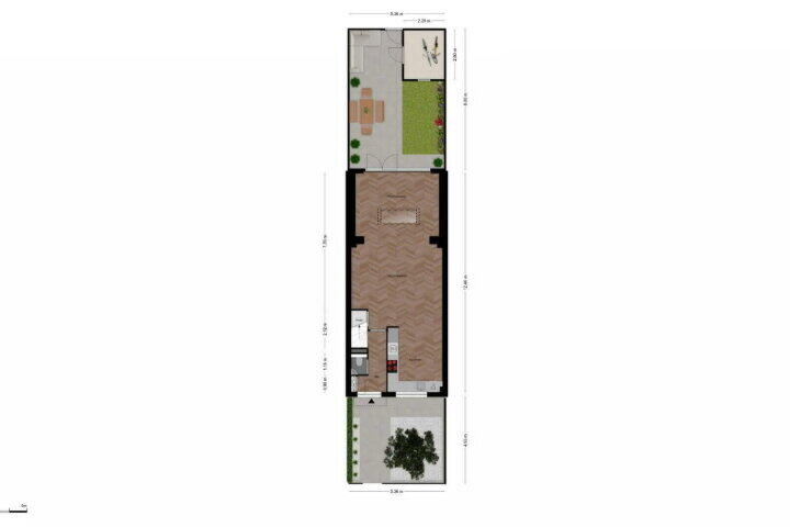 Plattegrond – Overkroetenlaan 52, Breda