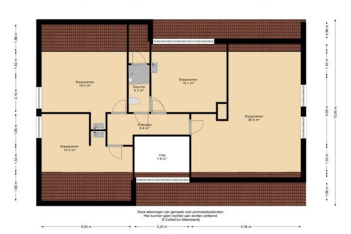 Plattegrond – Overloonseweg 18 B, Venray