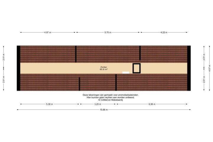 Plattegrond – Overloonseweg 18 B, Venray