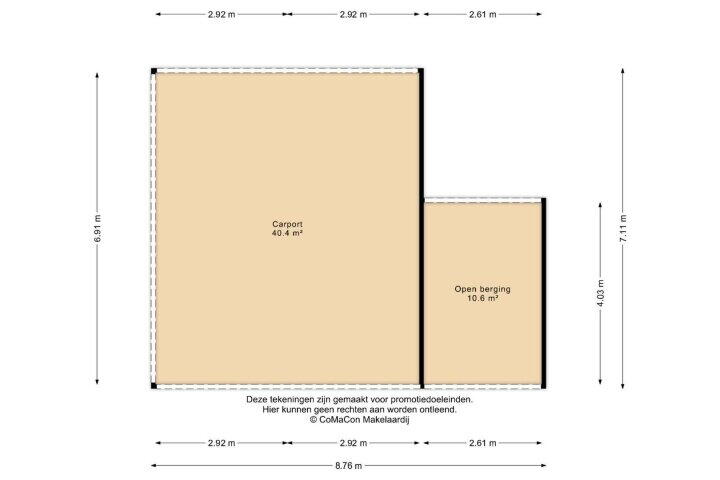 Plattegrond – Overloonseweg 18 B, Venray