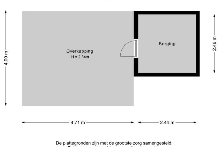 Plattegrond – Overnes 59, Amersfoort