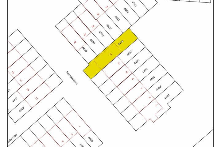Plattegrond – Paltrokmolen 14, Heerhugowaard