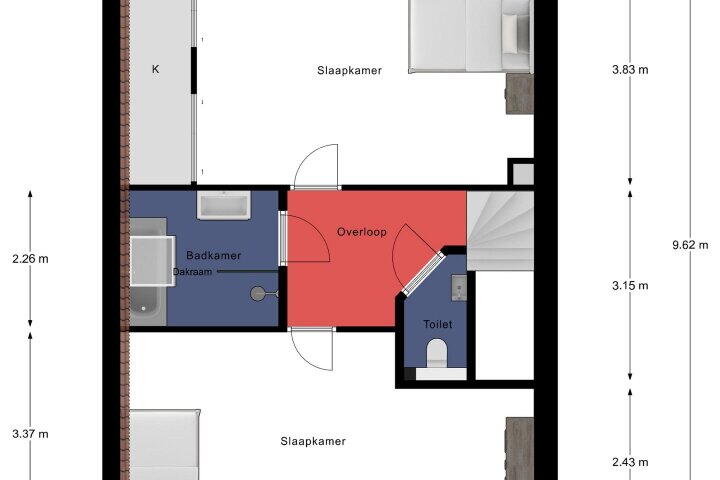 Plattegrond – Panhuys 6, Meijel