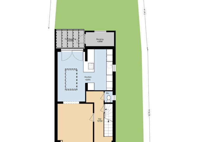 Plattegrond – Panneslagerstraat 7, Simpelveld