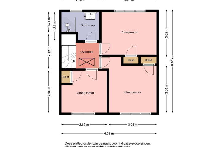 Plattegrond – Papaverstraat 12, Oudeschoot