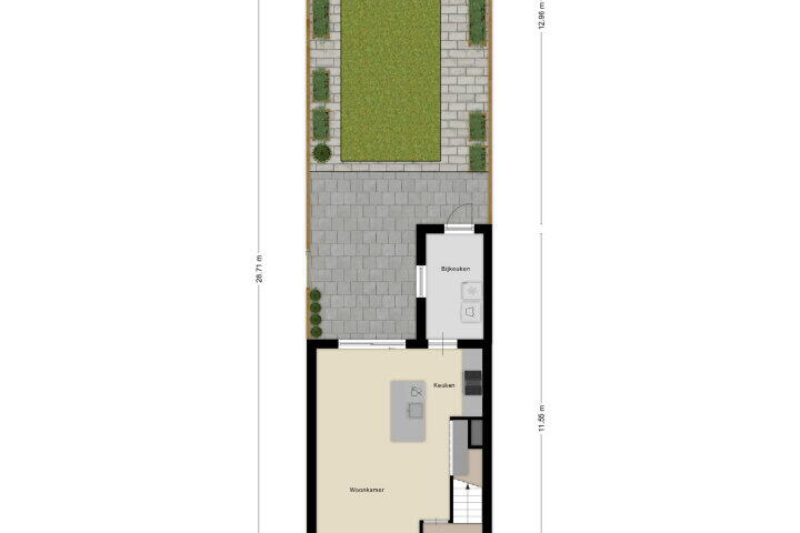 Plattegrond – Papaverweerd 7, Maastricht