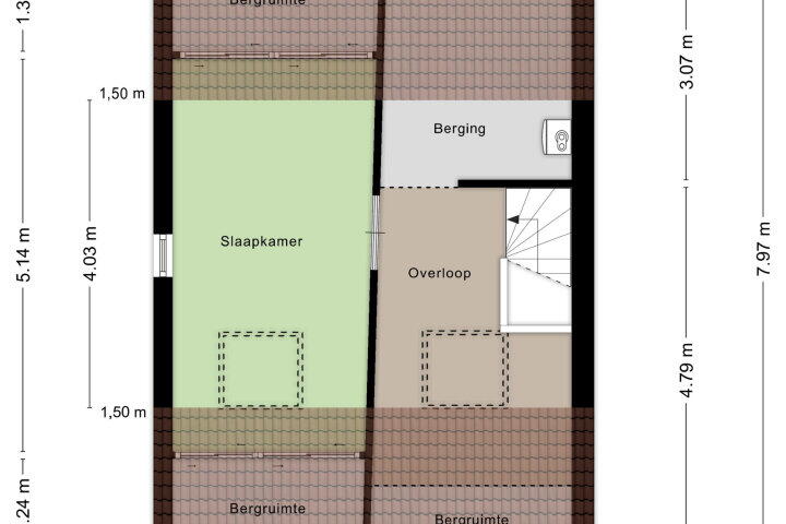 Plattegrond – Papaverweerd 7, Maastricht