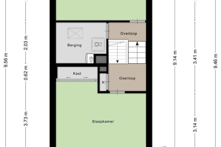 Plattegrond – Pappelhof 30, Roermond