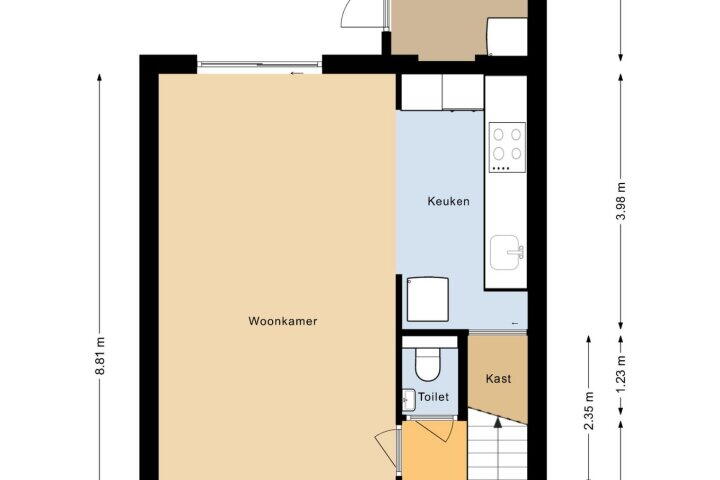 Plattegrond – Paradijsvogel 48, Heerhugowaard