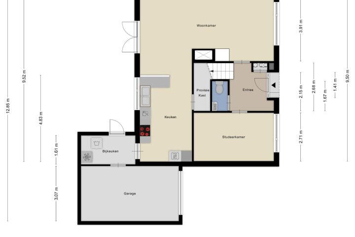 Plan – Parelhoenhof 3, Beuningen (GE)