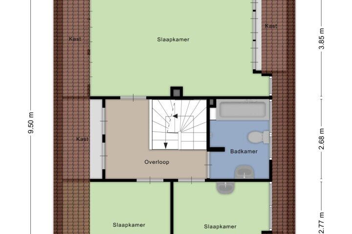 Plan – Parelhoenhof 3, Beuningen (GE)
