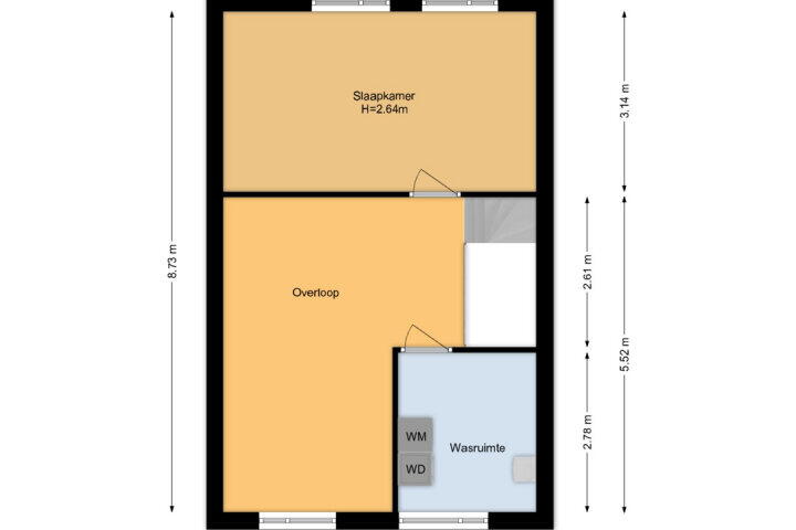 Plattegrond – Parelmoervlinderlaan 49, Rijswijk