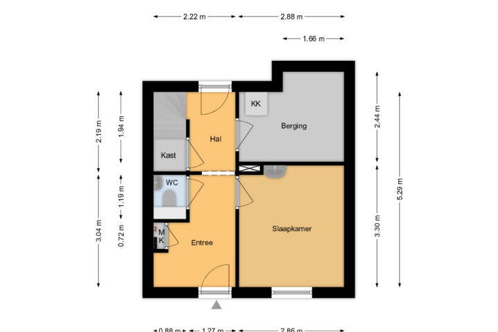 Plattegrond – Parkdreef 145, Zoetermeer