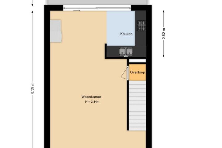 Plattegrond – Parkhof 81, Amsterdam