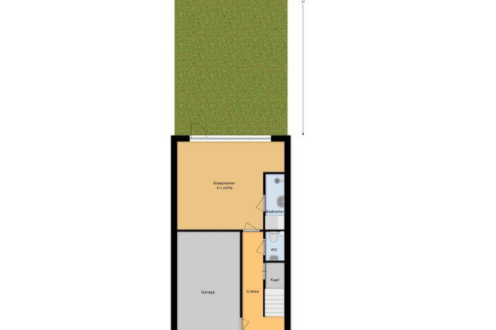 Plattegrond – Parkhof 81, Amsterdam