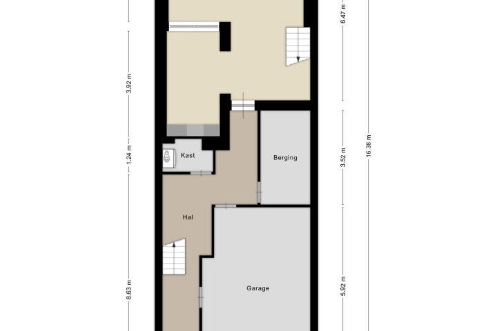 Plattegrond – Parkweg 33, Maastricht