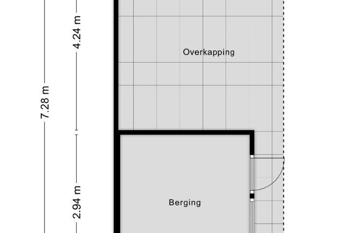 Plattegrond – Parnassialaan 5, Lelystad