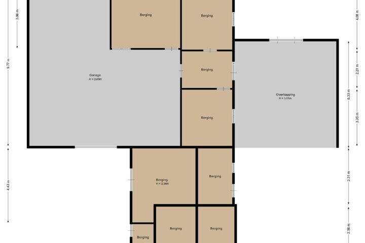 Plattegrond – Passartweg 39, Heerlen