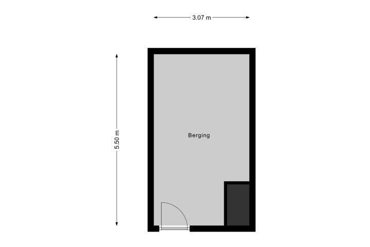 Plattegrond – Pasteurstraat 17, Den Helder