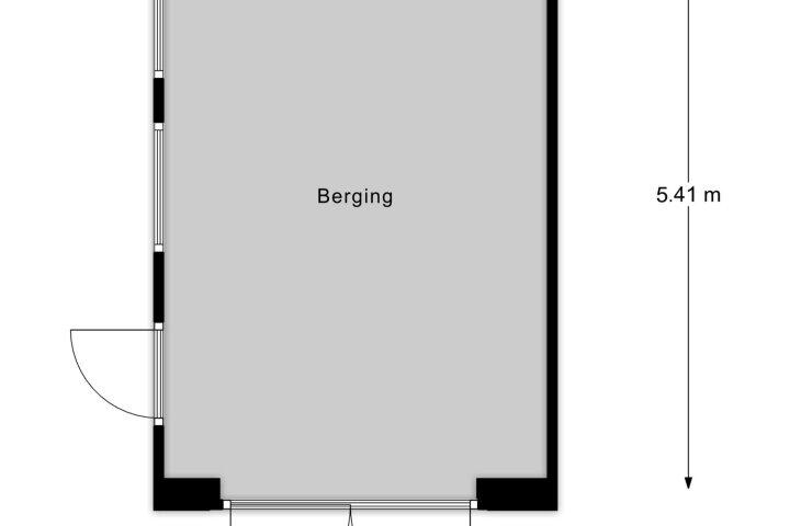Plattegrond – Pastoor Gribnaustraat 6, Giesbeek