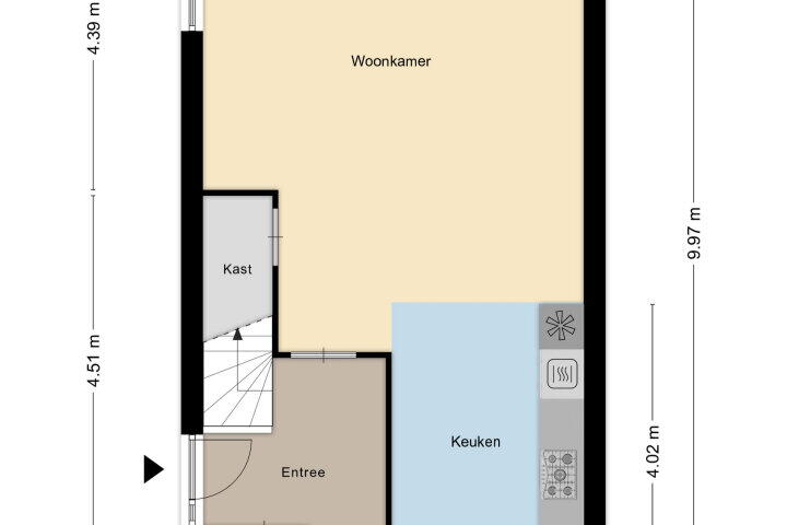 Plattegrond – Pastoor Mulkenshof 21, Maastricht